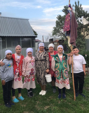 Подготовка к Сабантую – сбор полотенец прошел в селе Бурундуки