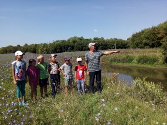 Урок безопасности «Не зная броду, не суйся в воду». Полевобуинский сельский клуб