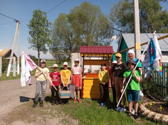 Подготовка к национальному празднику Сабантуй. Буртасский сельский клуб