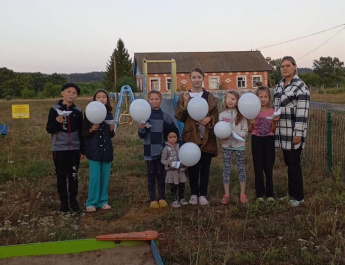 Акция «Белые Ангелы Донбасса». Кушкульский сельский клуб