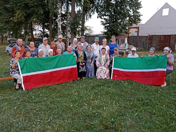 Праздничный концерт «Наш дом-Татарстан». Кушкульский сельский клуб.