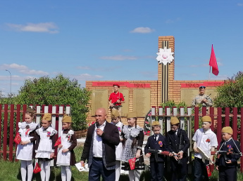 Мероприятие ко Дню Победы в Великой Отечественной войне. Большетябердинский сельский дом культуры