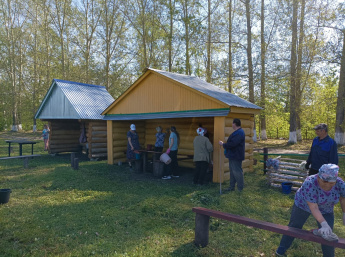 Экологическая акция "Марафон зеленых дел". Эбалаковский сельский дом культуры