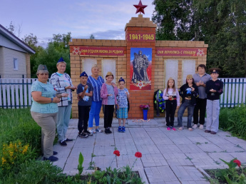 Мероприятие ко Дню памяти и скорби. Янсуринский сельский клуб